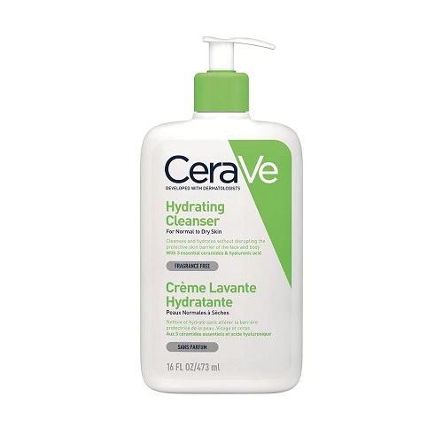 Sữa rửa mặt cho da khô Cerave Hydrating Facial Cleanser