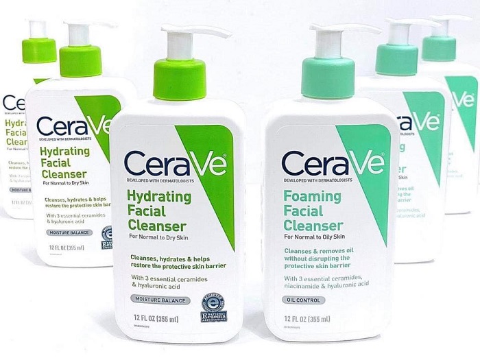 Tất cả sữa rửa mặt Cerave đều ứng dụng công nghệ độc quyền MVE kết hợp cùng thành phần ưu việt Ceramides