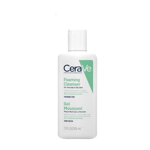 Sữa rửa mặt Cerave Foaming Facial Cleanser cho da dầu dạng gel tạo bọt